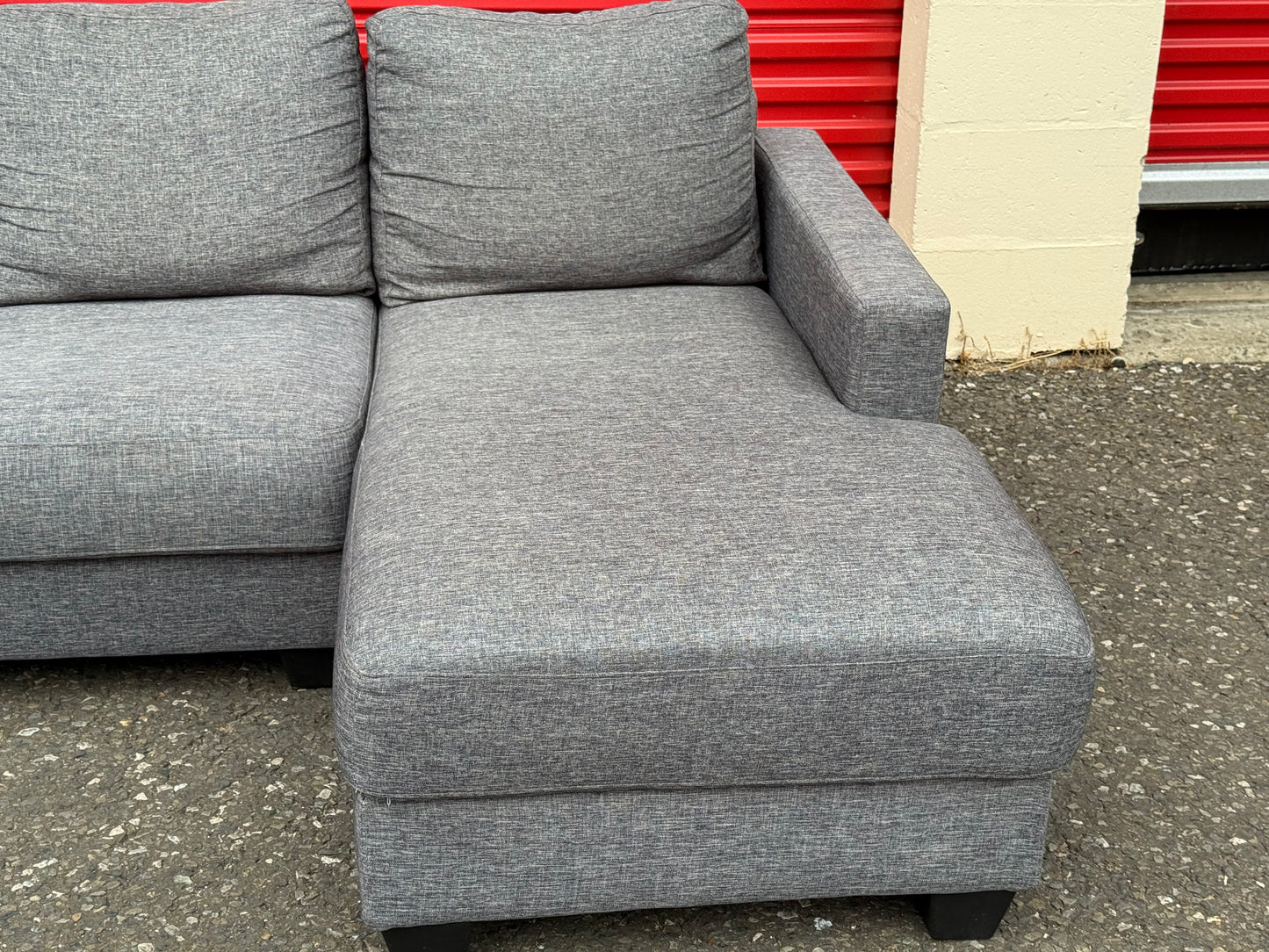 Light Grey Corner Sofa