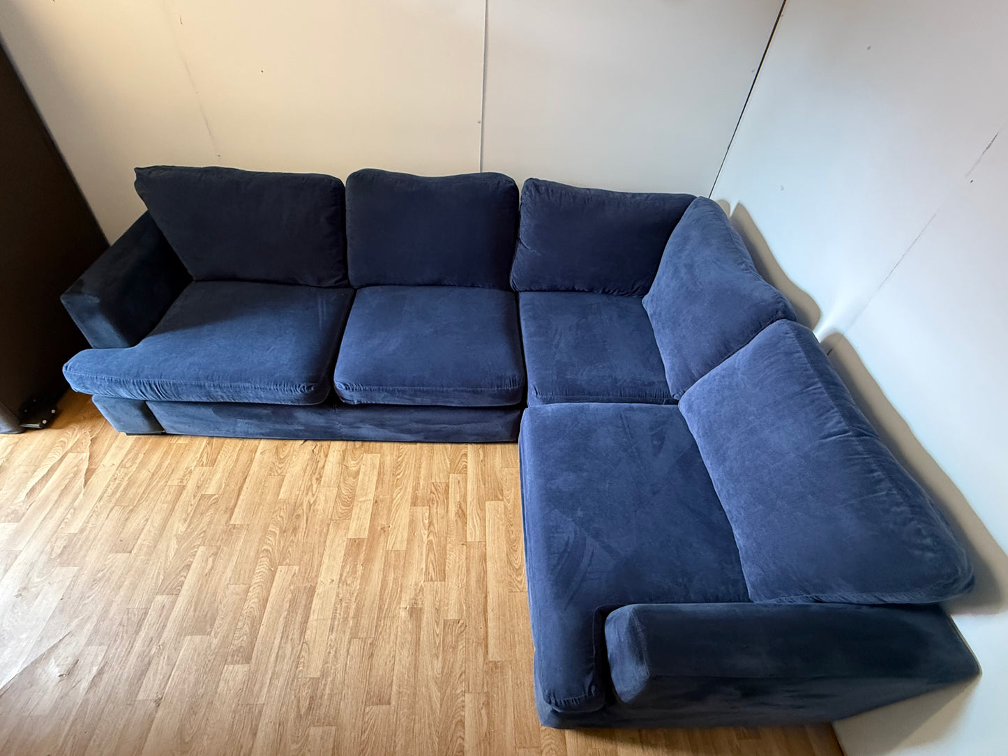 Blue DFS Corner Sofa