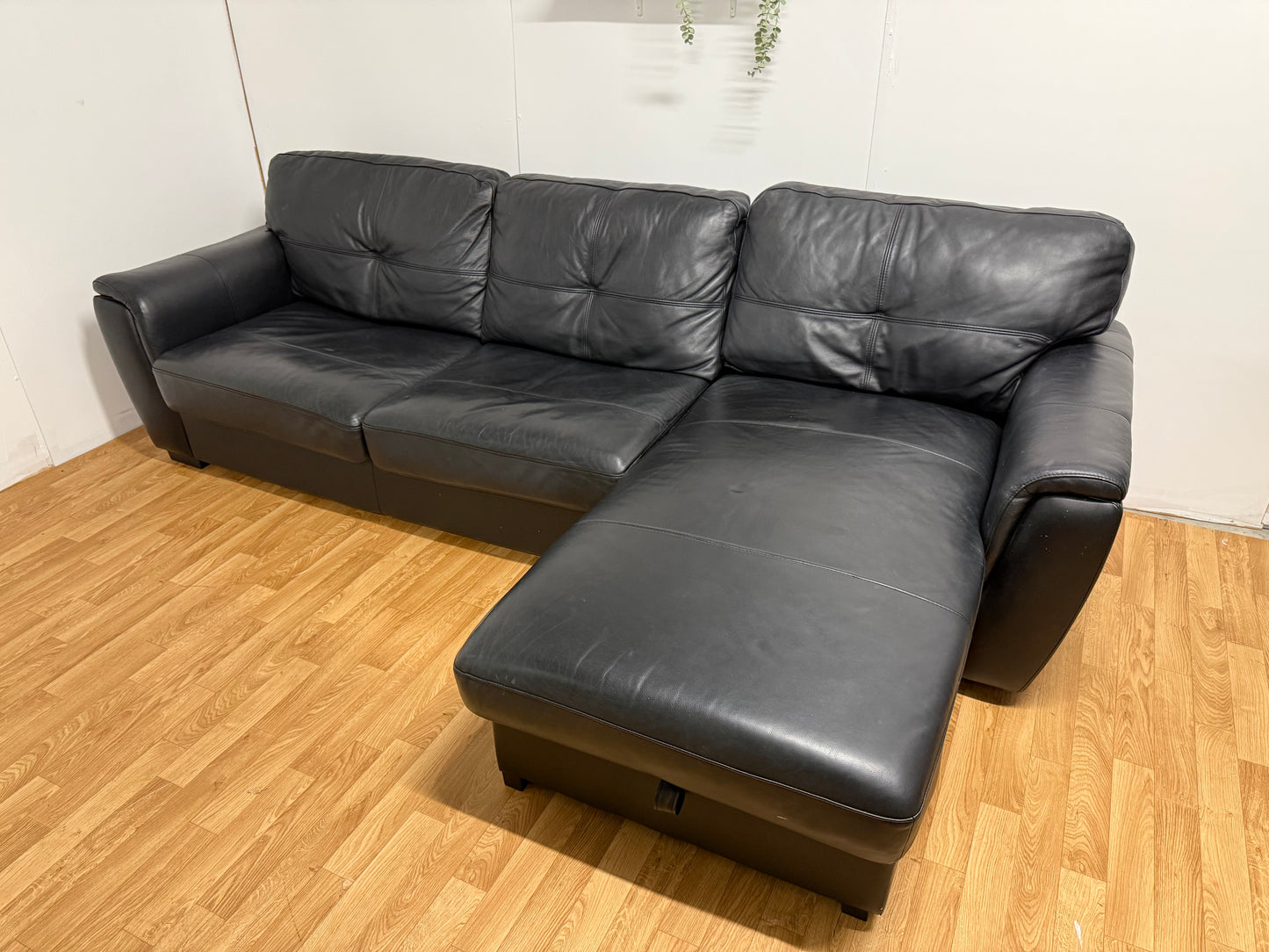 Leather Corner Sofa Bed