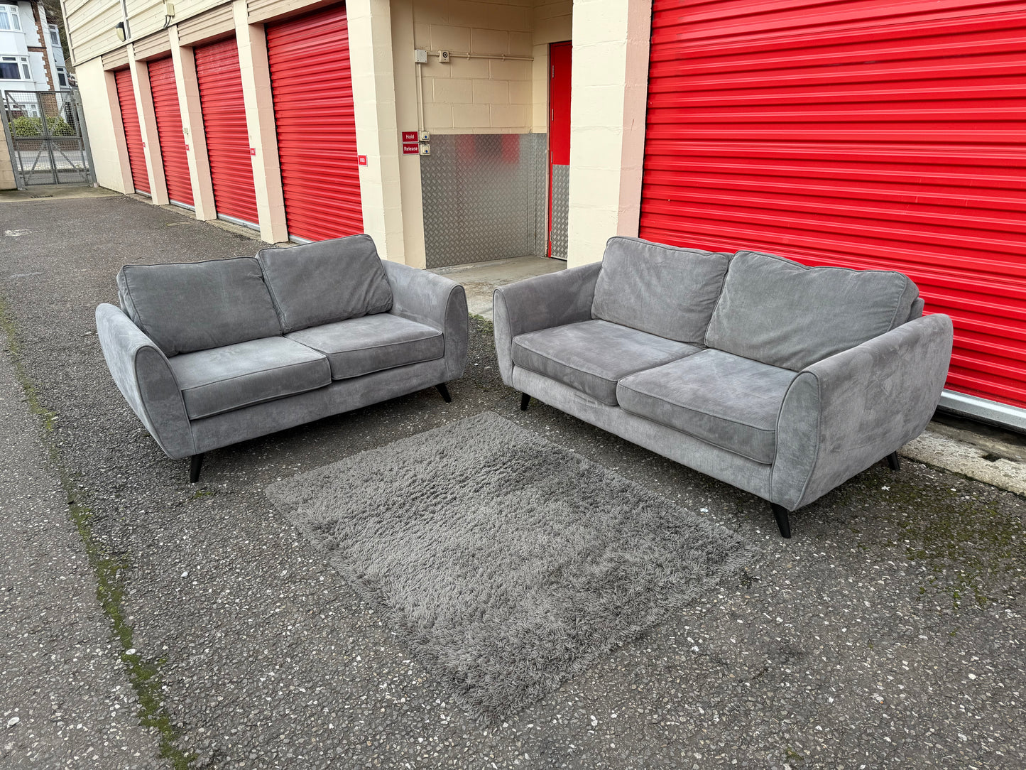 DFS Grapite Sofa Set