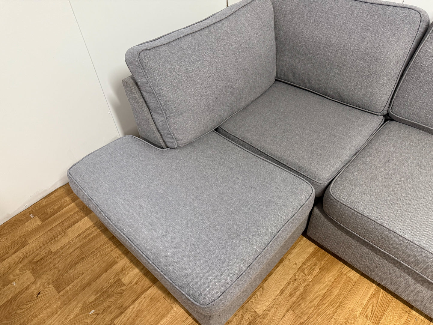DFS Angelic Grey Corner Sofa