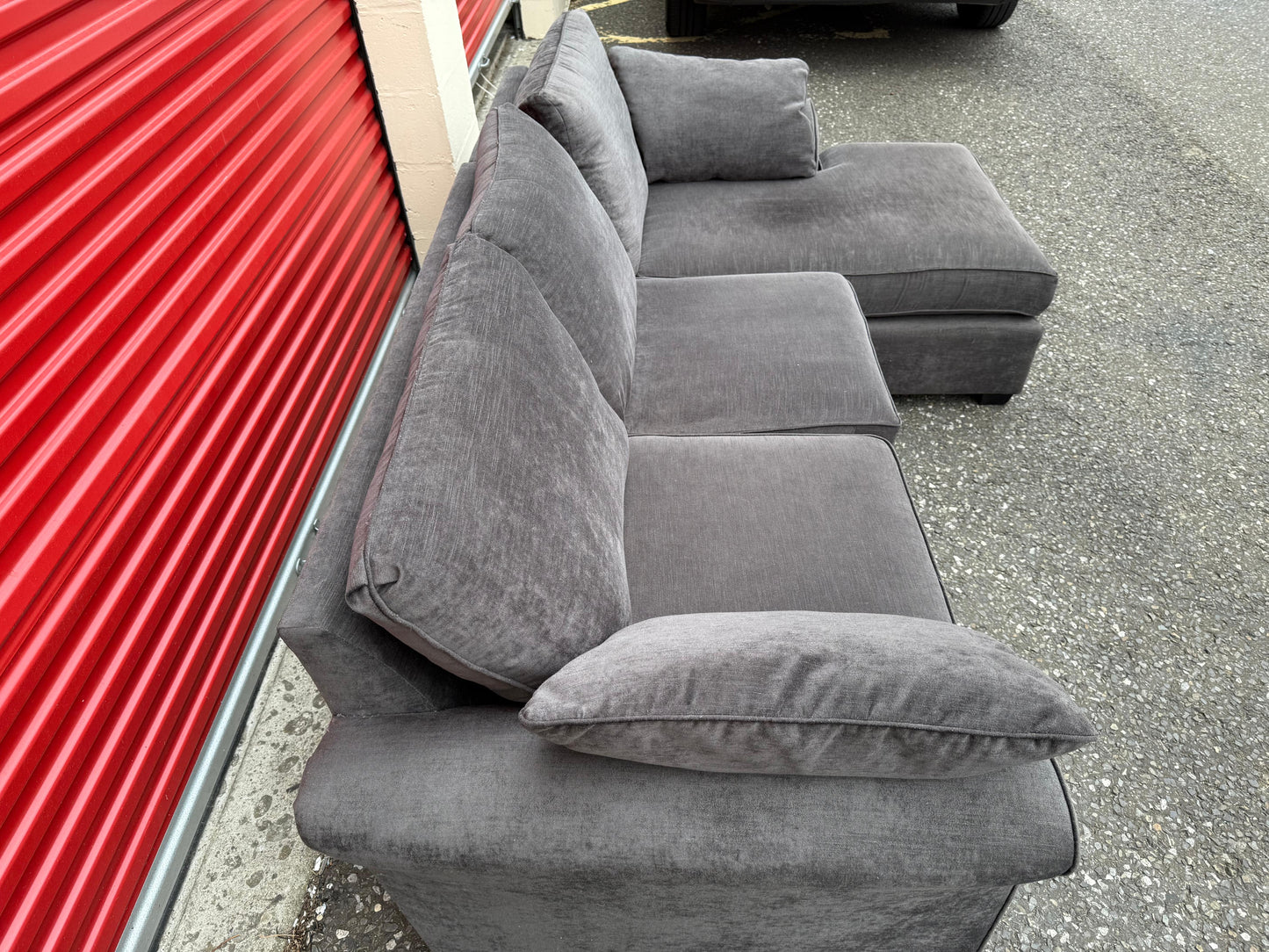Grey NEXT Stamford Corner Sofa