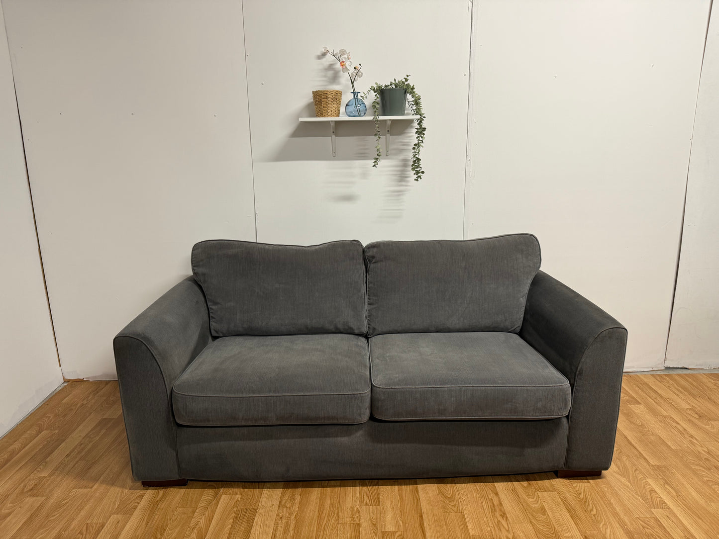 DFS Grey Large 2 Seater Sofa