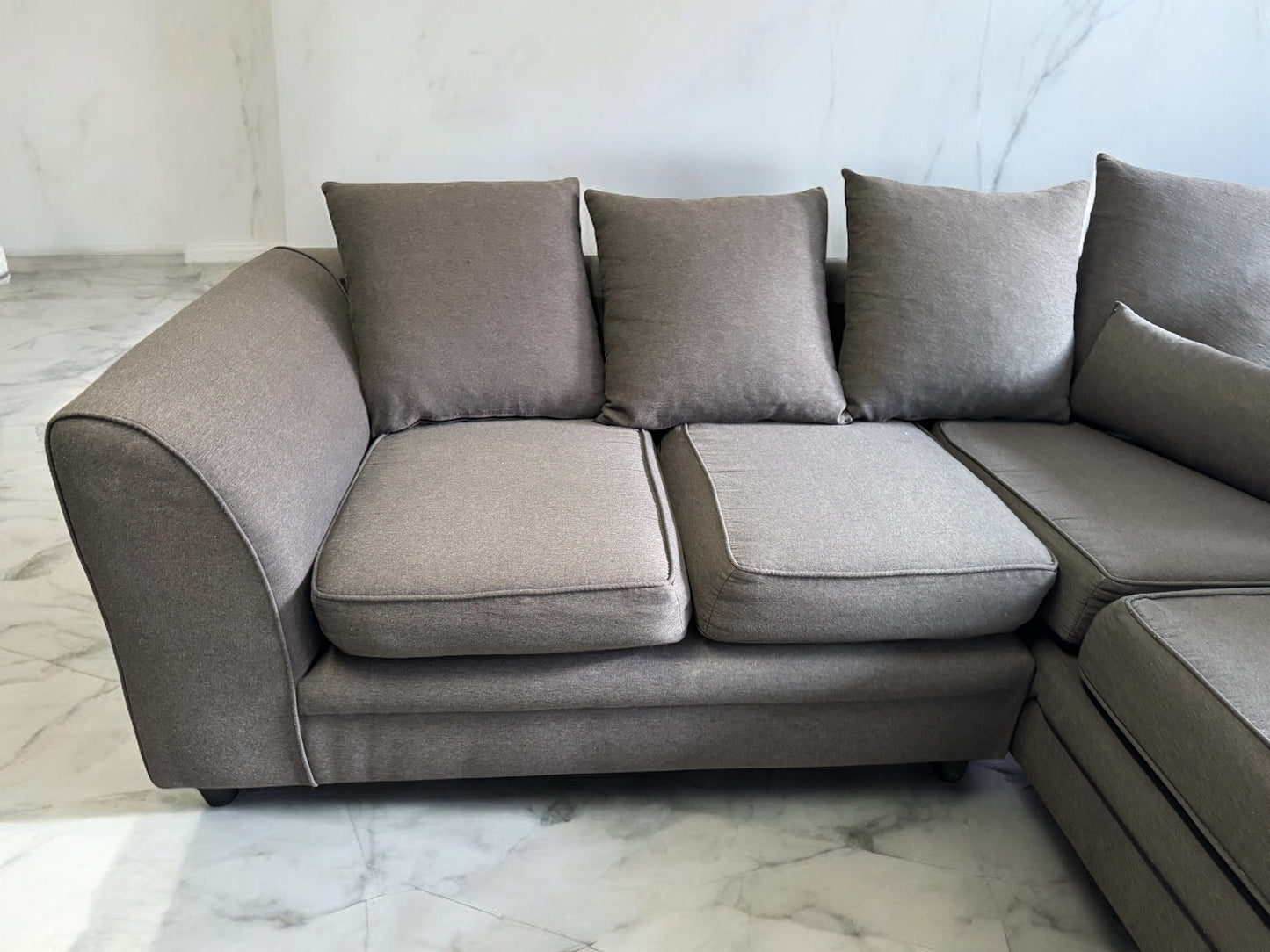 Grey Corner Sofa