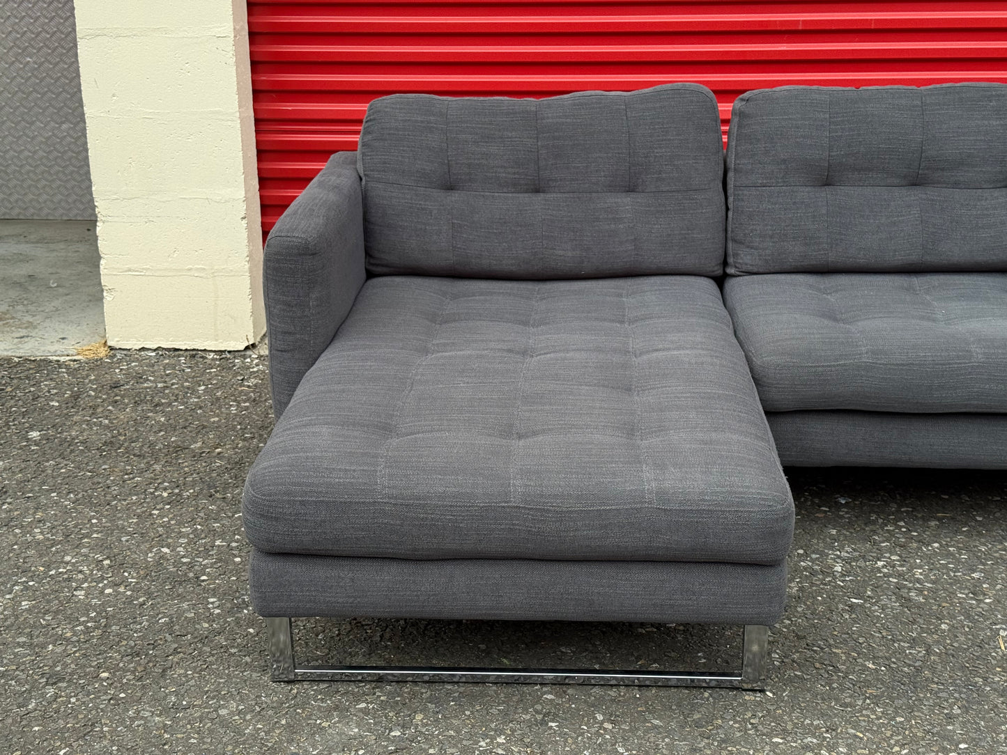 Grey Dwell Paris Corner Sofa