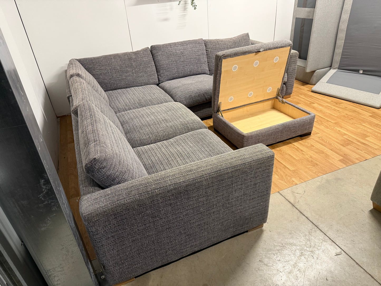 Sofa Workshop Dillon Corner Sofa & Pouffe