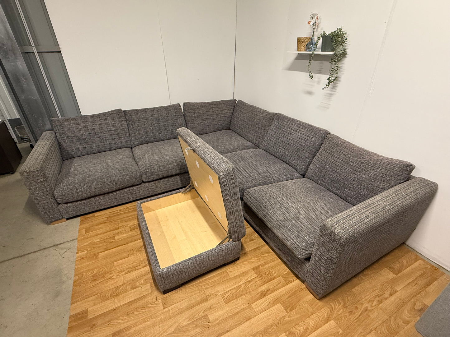 Sofa Workshop Dillon Corner Sofa & Pouffe