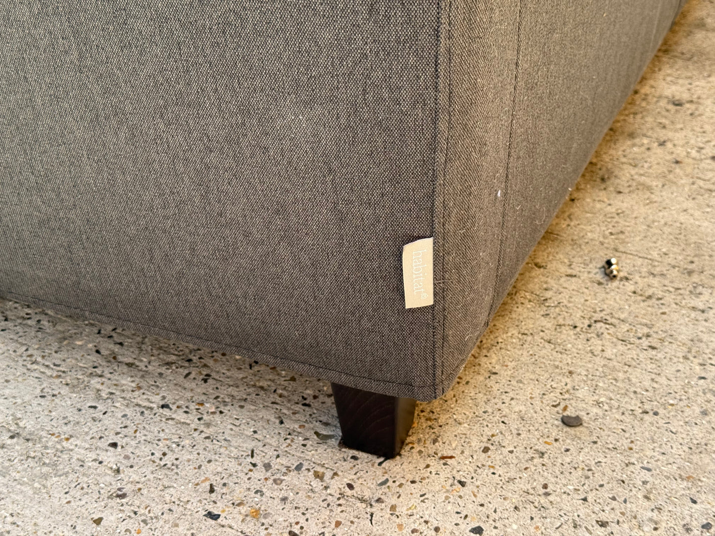 Grey Habitat Reversible Corner Sofa