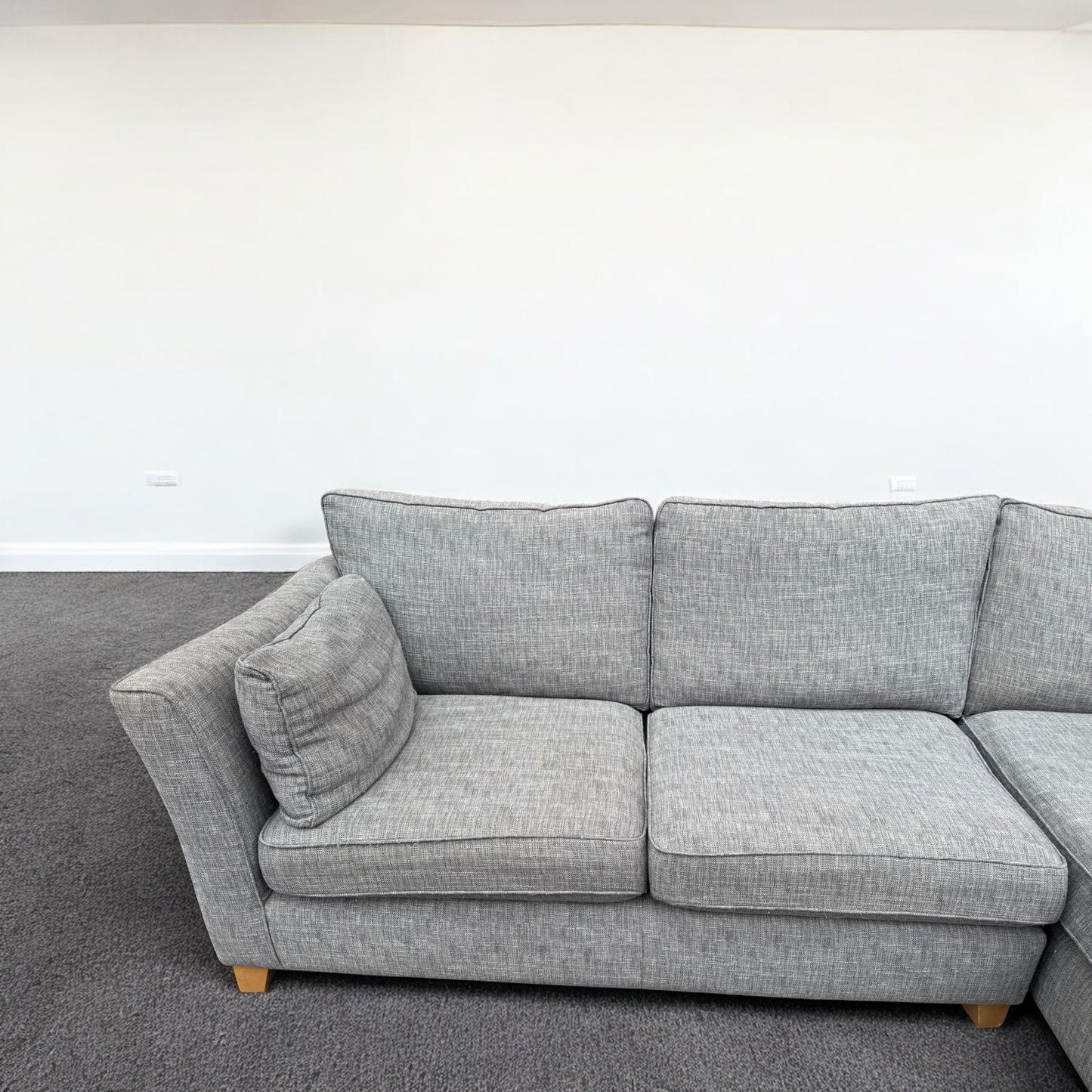 Next Heath Grey Corner Sofa