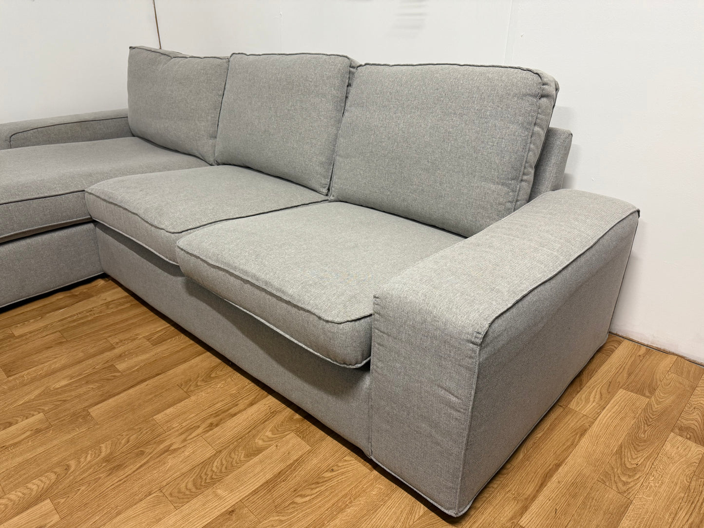 IKEA Kivik Grey Corner Sofa