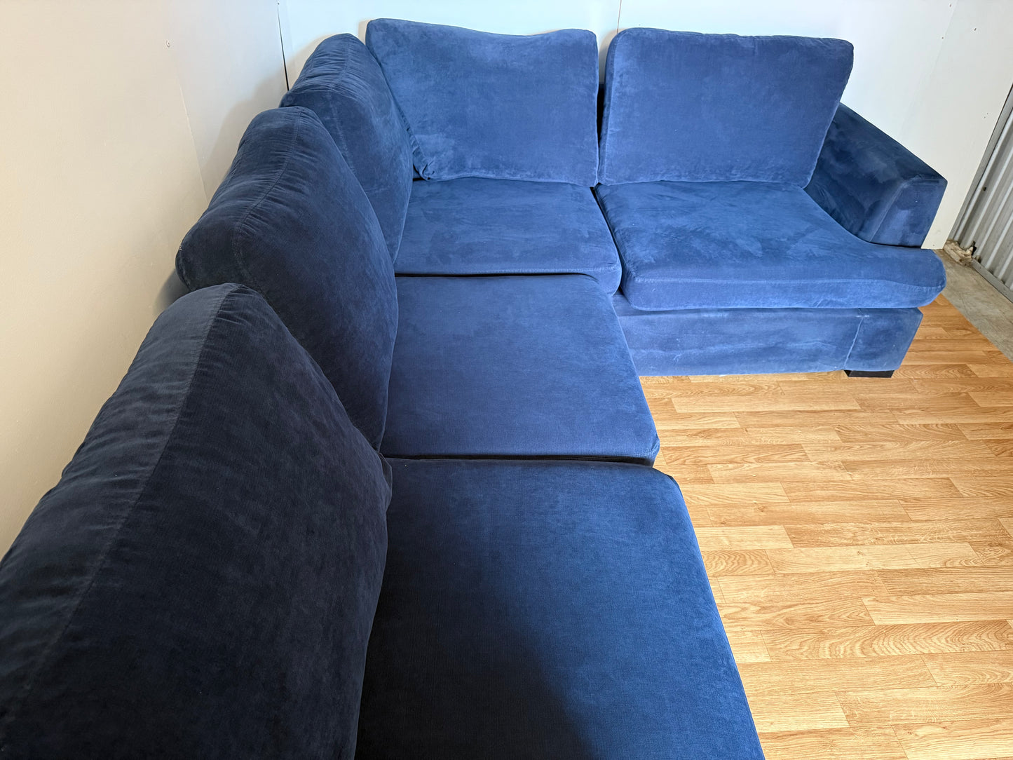 Blue DFS Corner Sofa