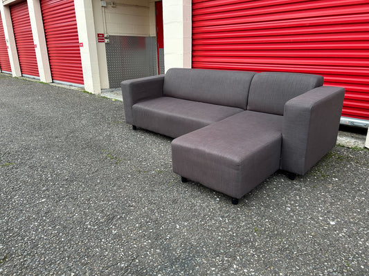 Grey L Shape Sofa