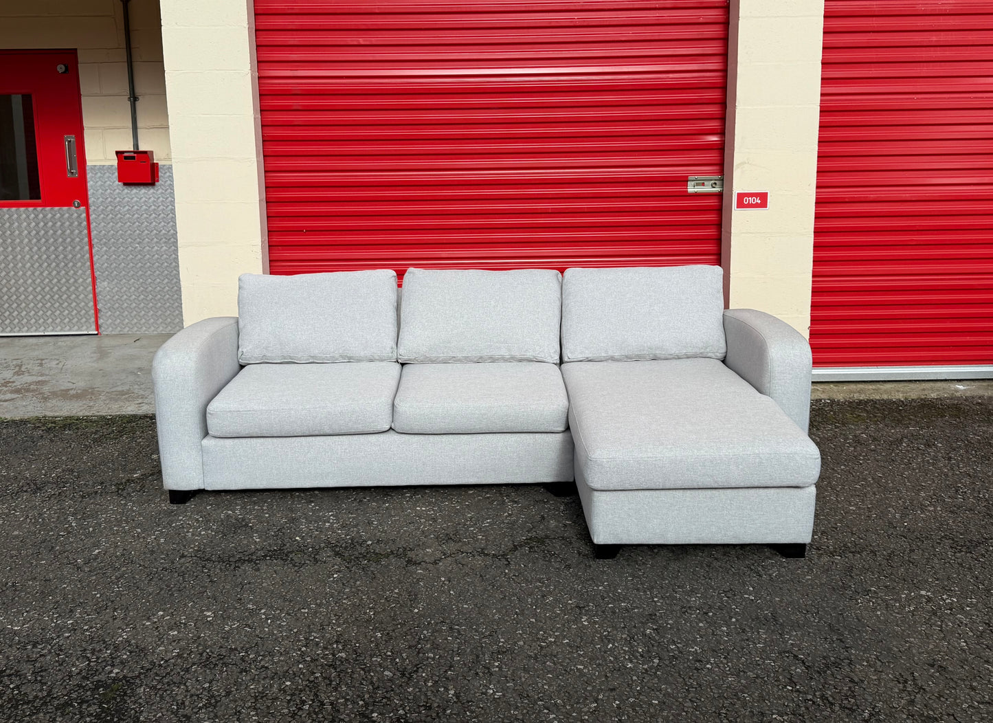 DFS Grey Corner Sofa