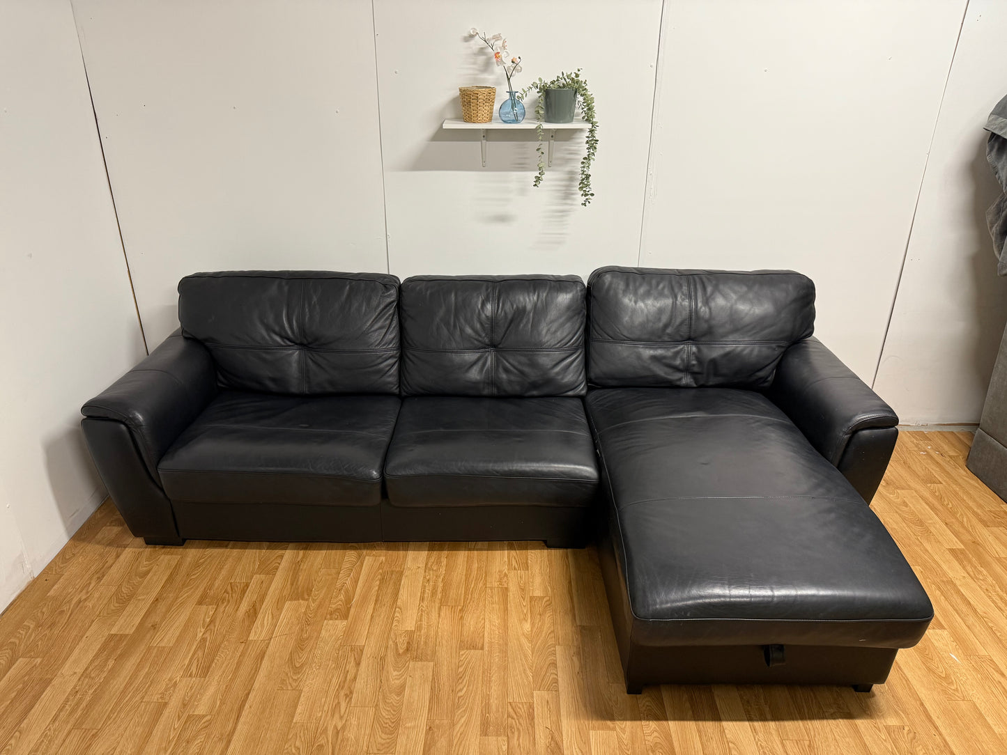 Leather Corner Sofa Bed