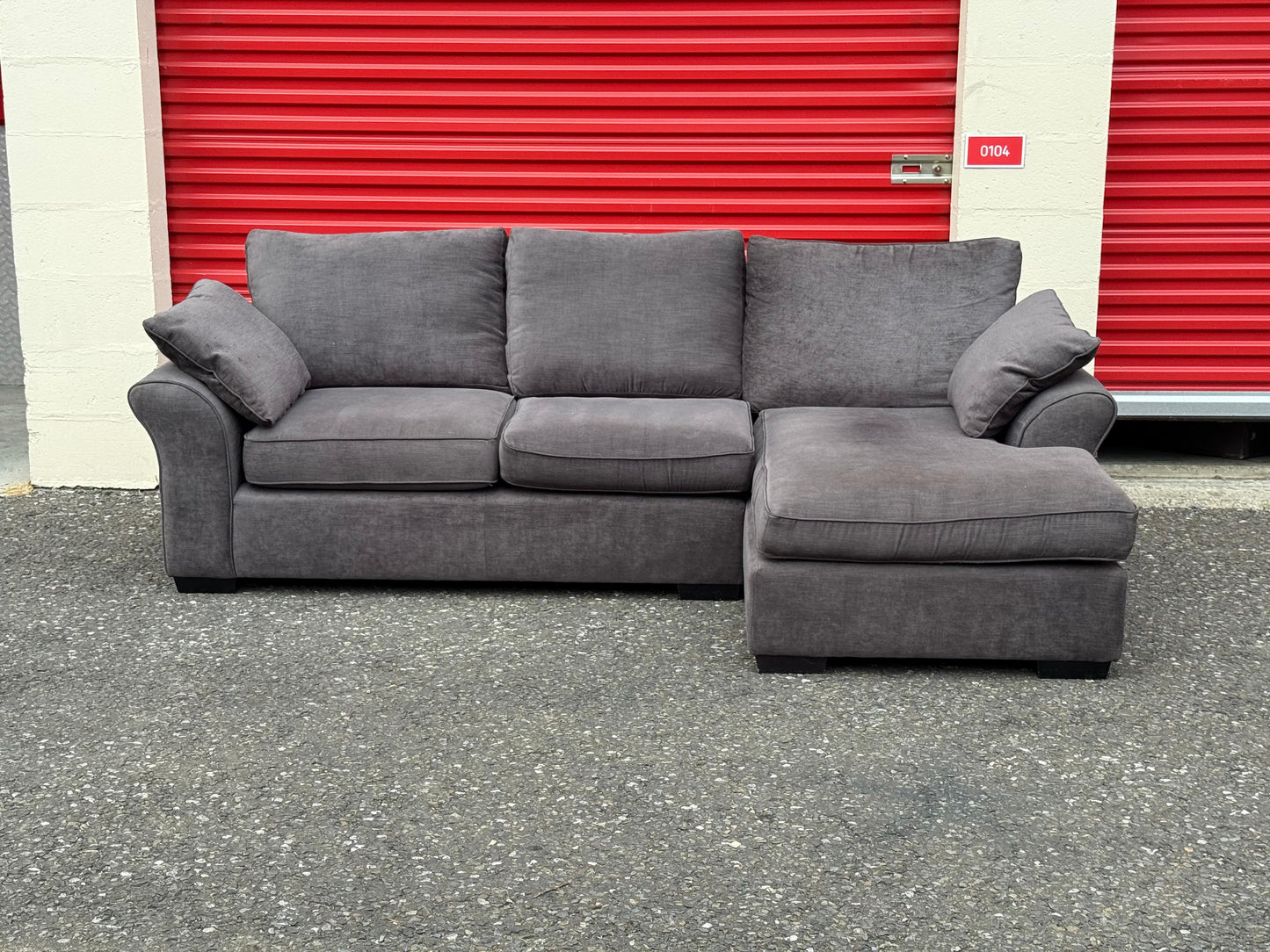 Grey NEXT Stamford Corner Sofa