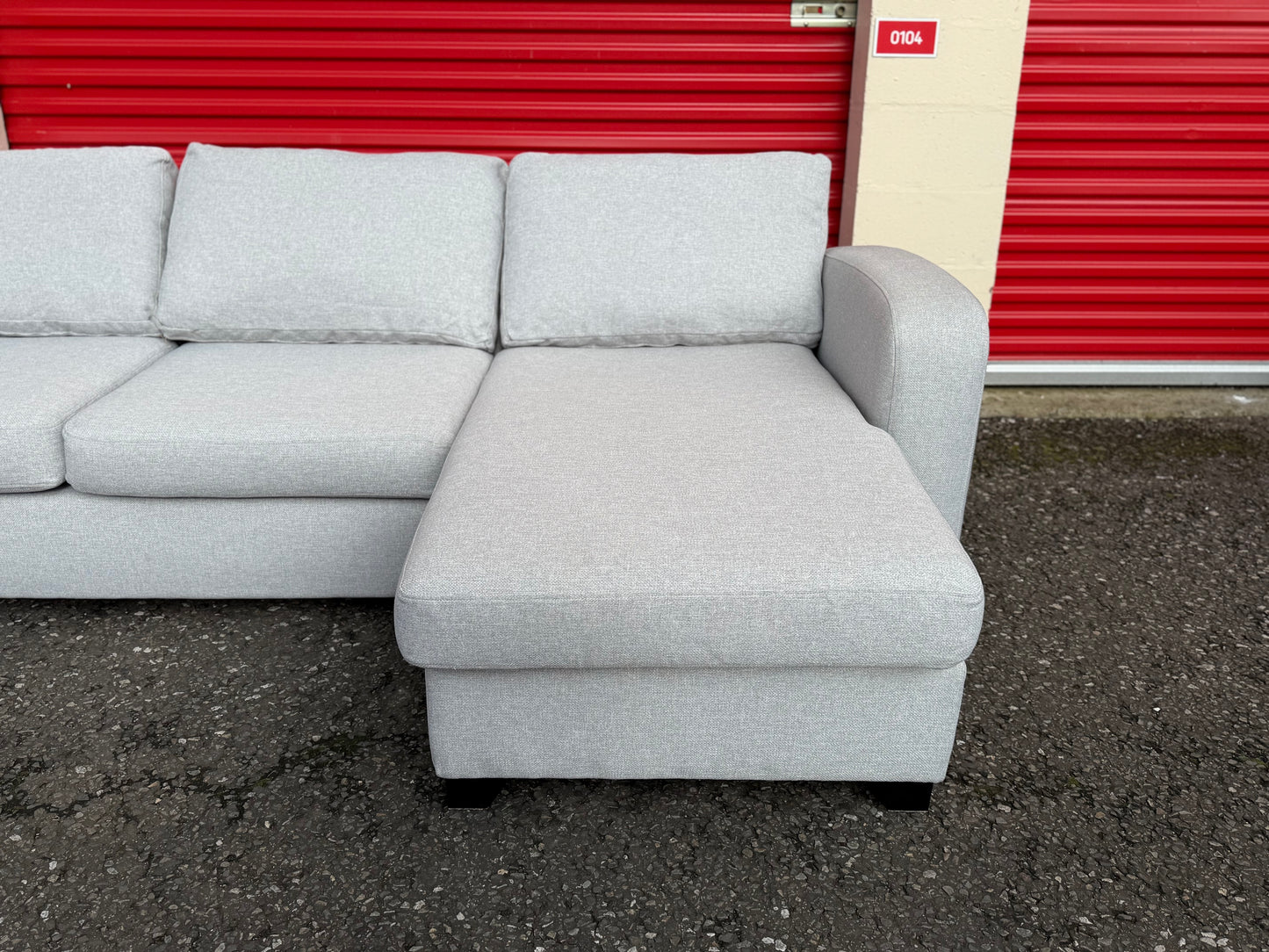 DFS Grey Corner Sofa