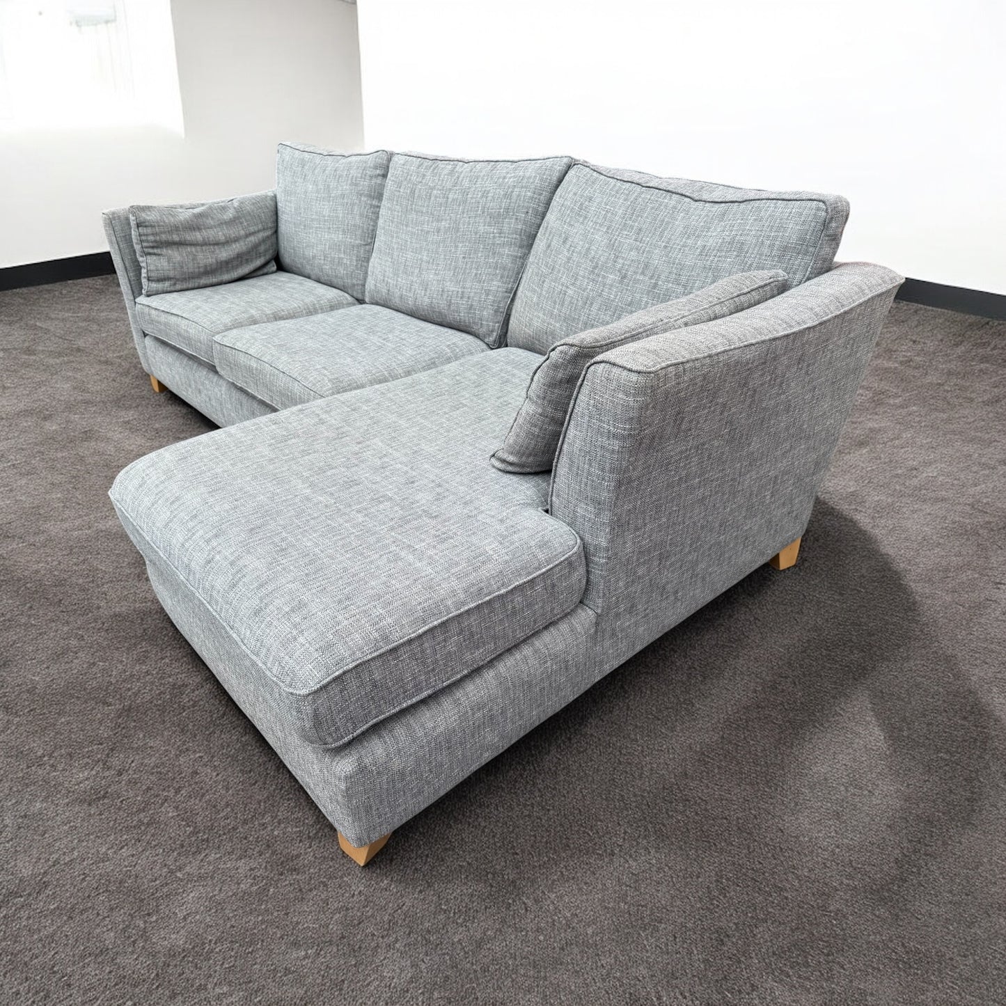 Next Heath Grey Corner Sofa