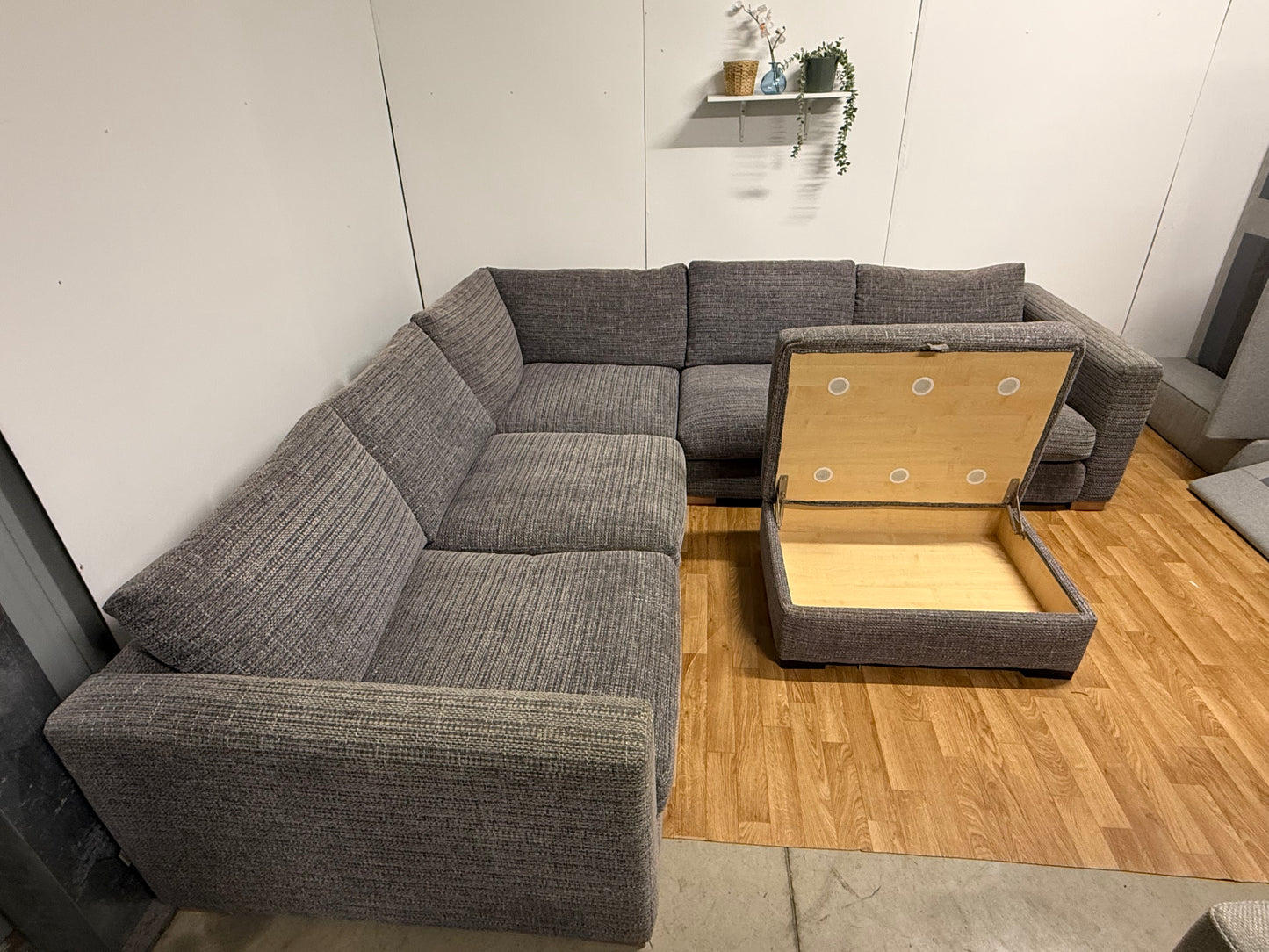 Sofa Workshop Dillon Corner Sofa & Pouffe