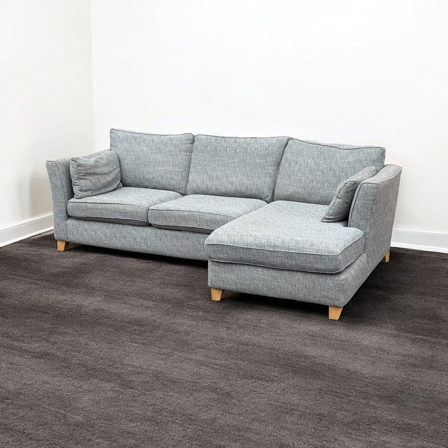 Next Heath Grey Corner Sofa