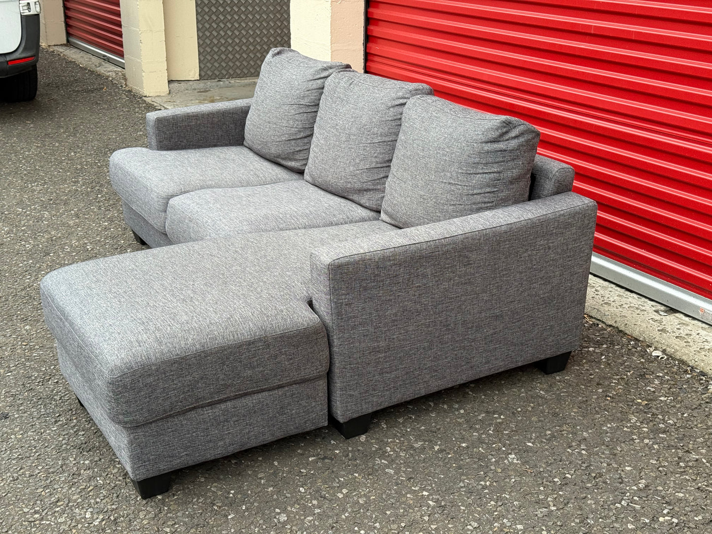 Light Grey Corner Sofa