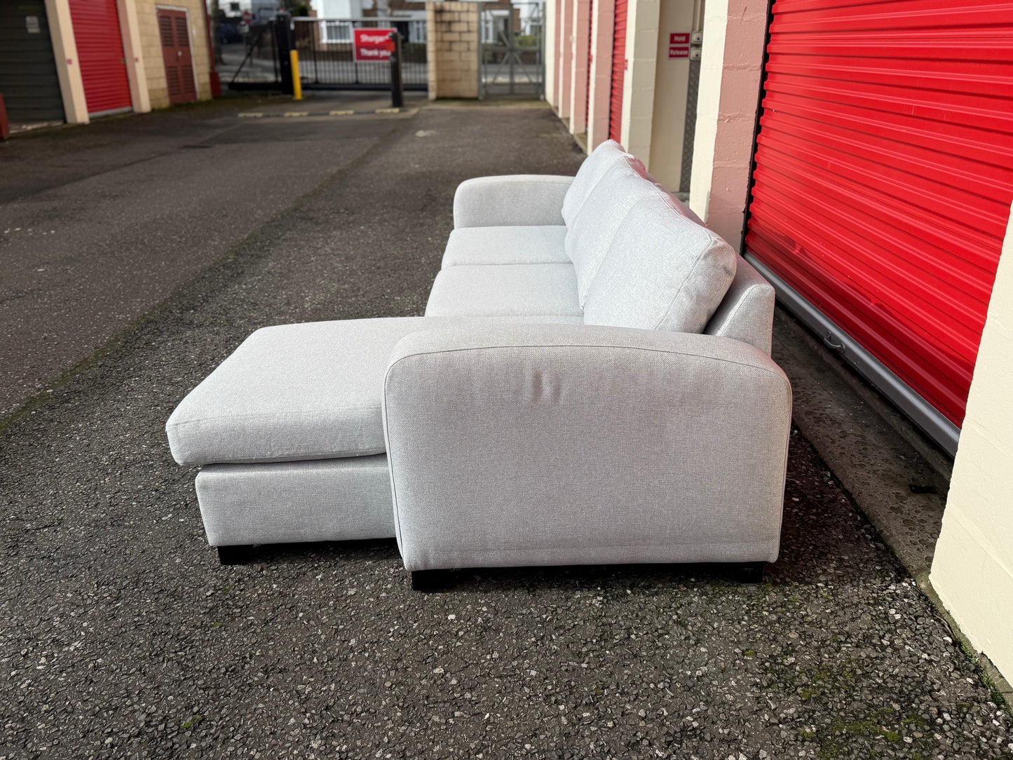 DFS Grey Corner Sofa