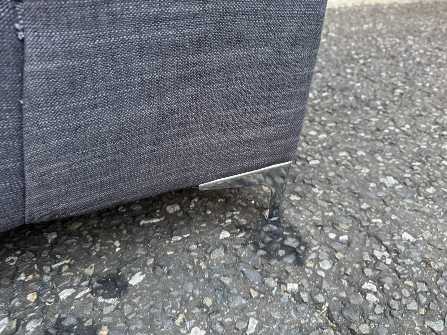 Dark Grey Corner Sofa