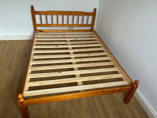 Pine Double Bed Frame