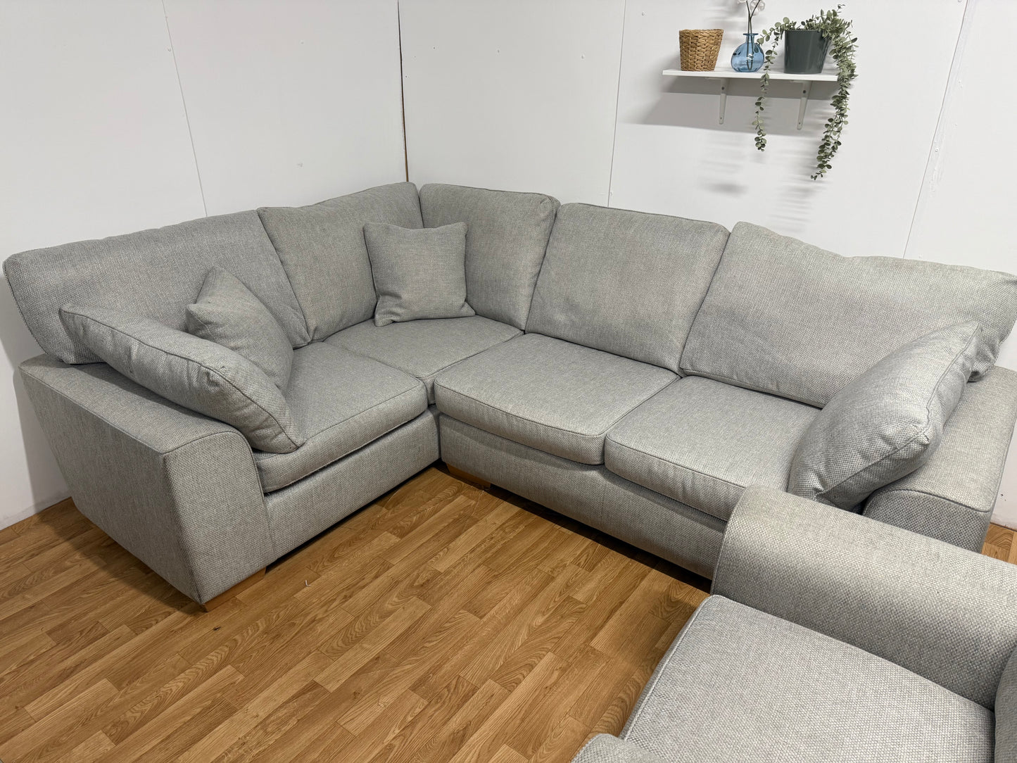 Next Stamford Corner Sofa & Snuggle Chair