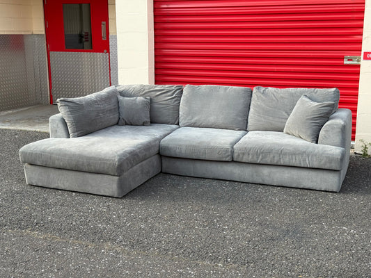 Next Stratus Grey Corner Sofa
