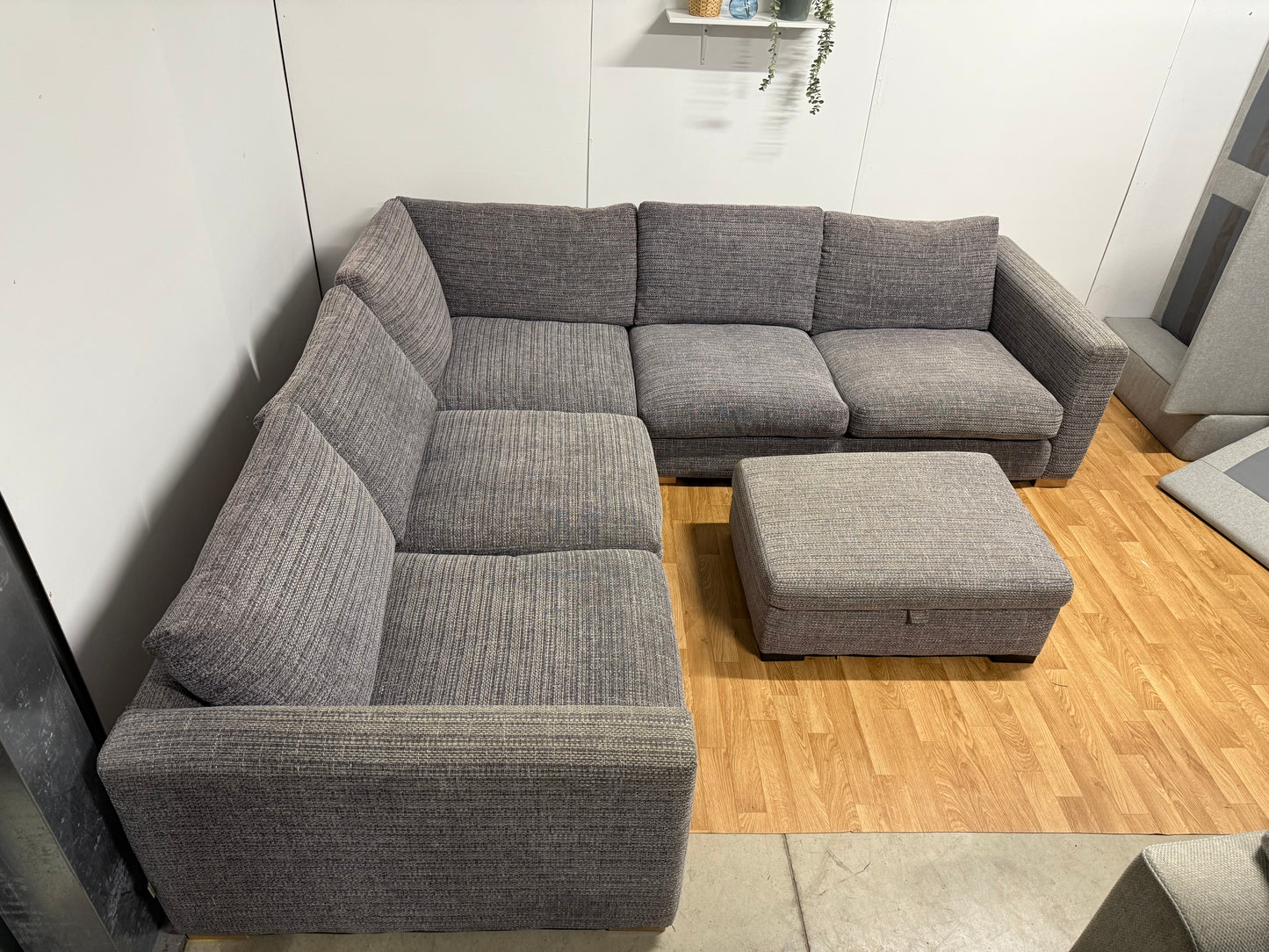 Sofa Workshop Dillon Corner Sofa & Pouffe