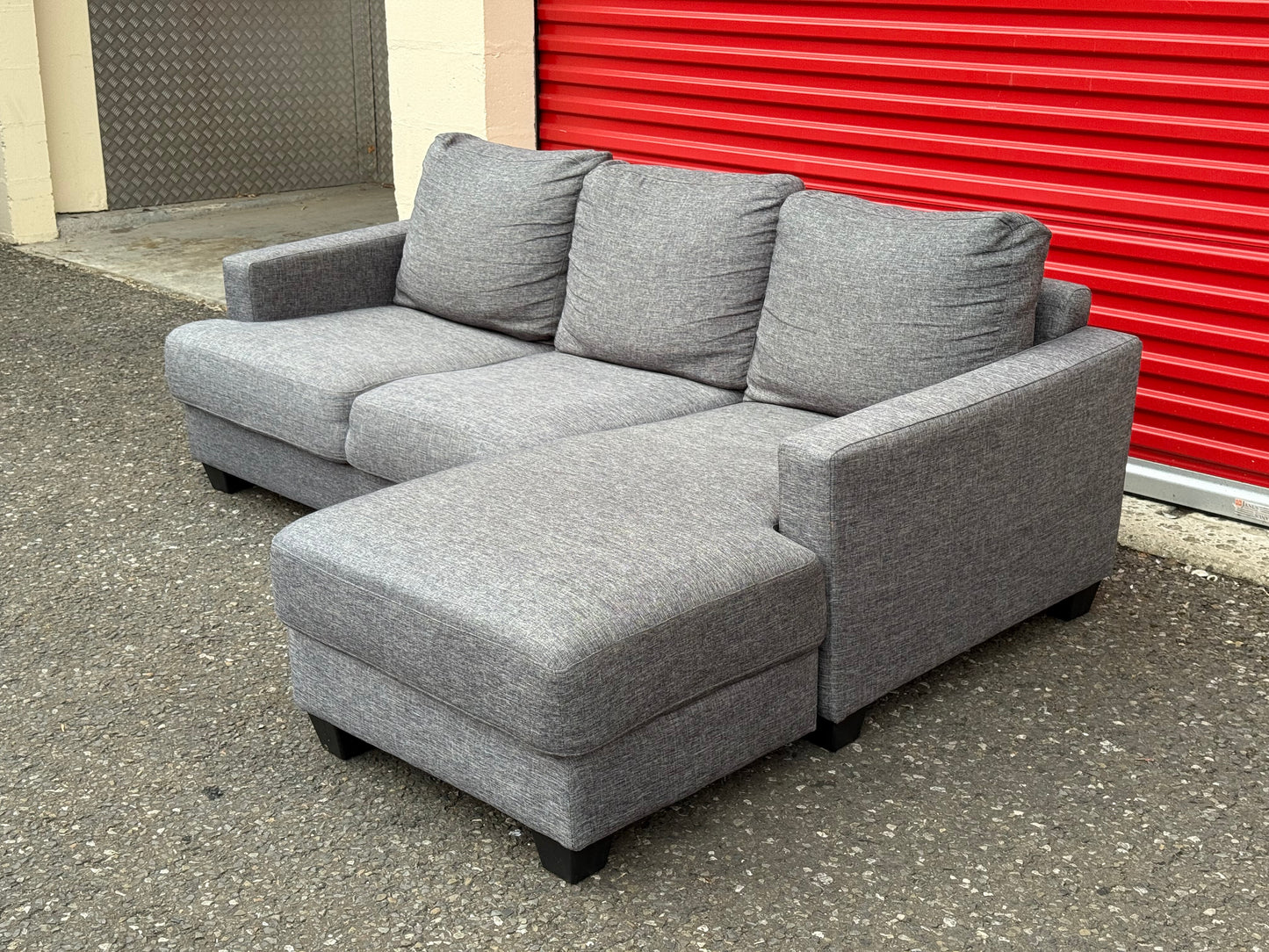 Light Grey Corner Sofa