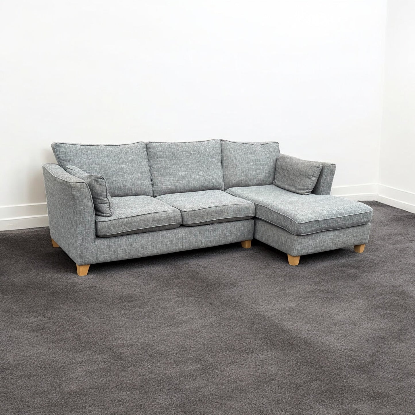 Next Heath Grey Corner Sofa