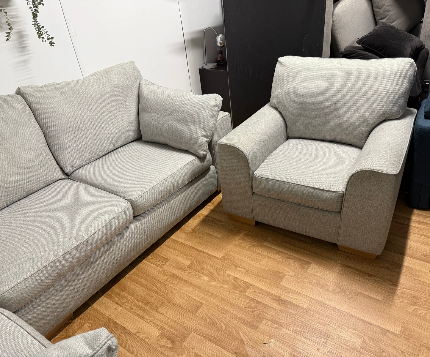 Next Stamford Corner Sofa & Snuggle Chair