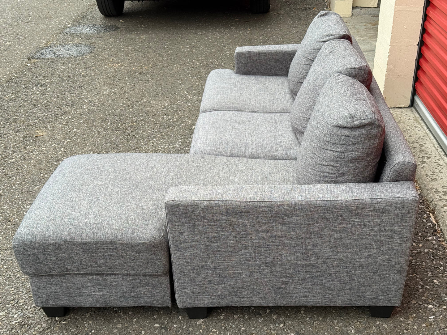 Light Grey Corner Sofa
