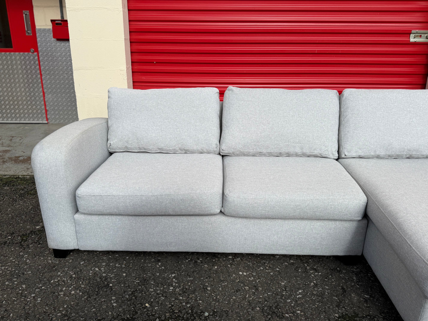 DFS Grey Corner Sofa
