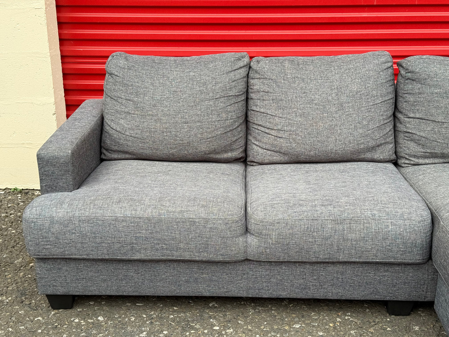 Light Grey Corner Sofa