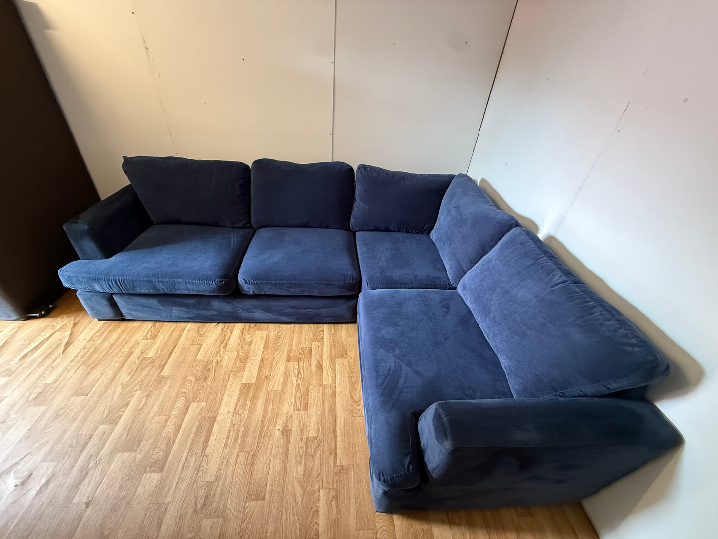Blue DFS Corner Sofa