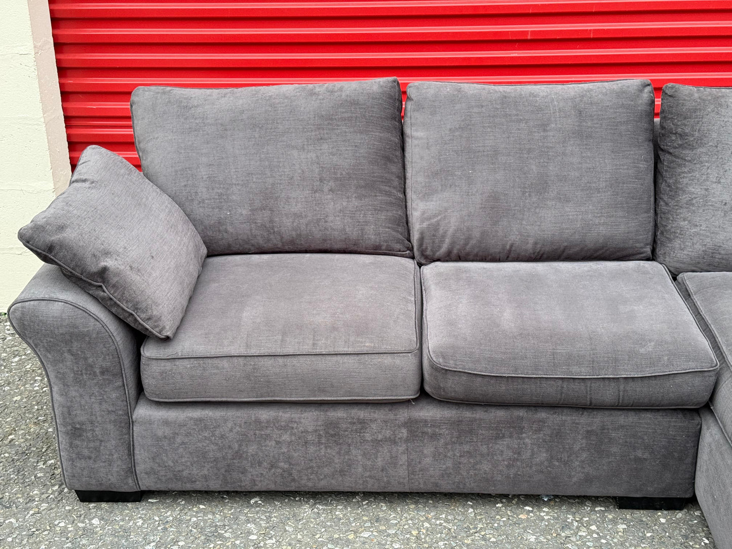 Grey NEXT Stamford Corner Sofa