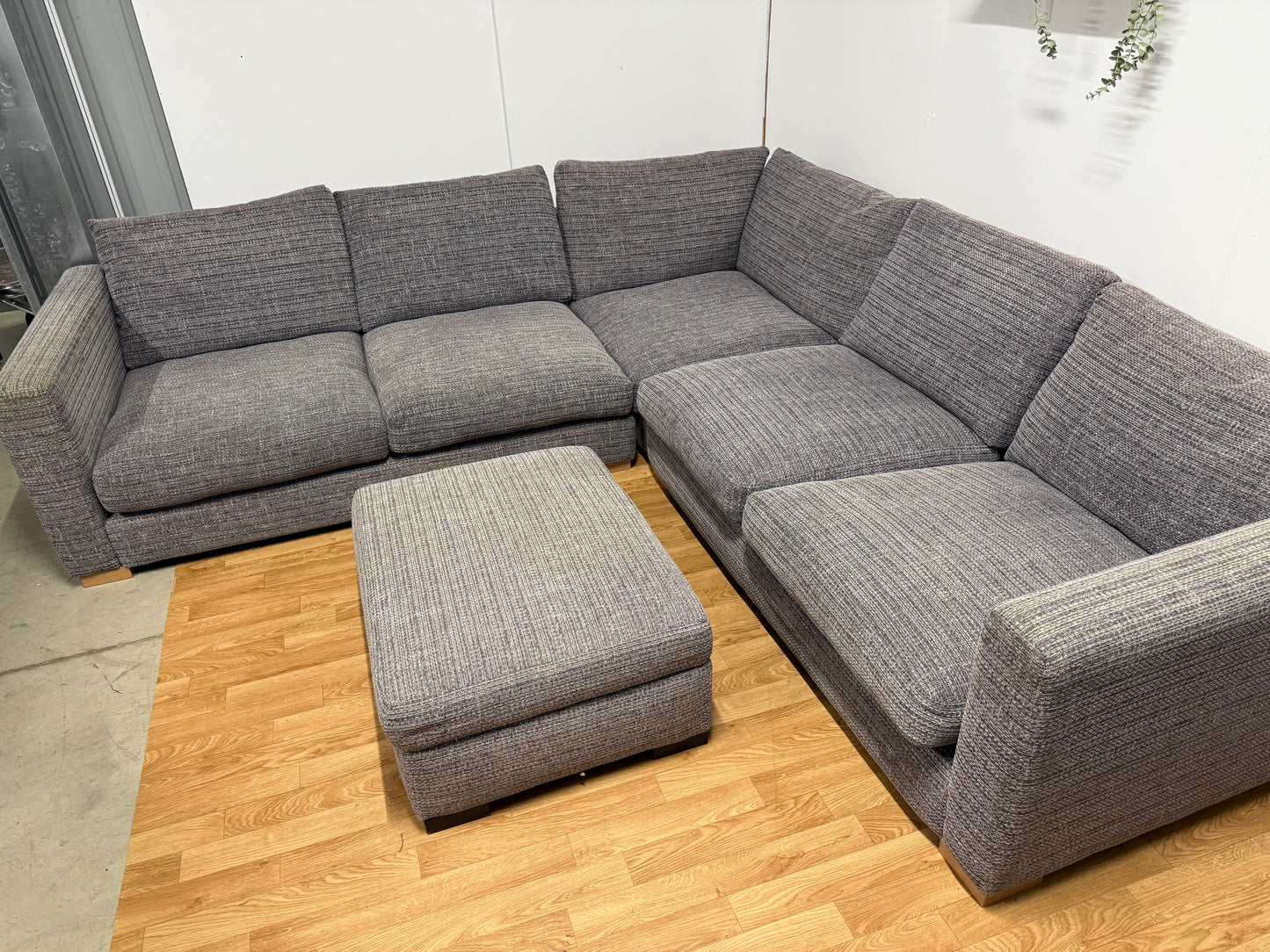 Sofa Workshop Dillon Corner Sofa & Pouffe