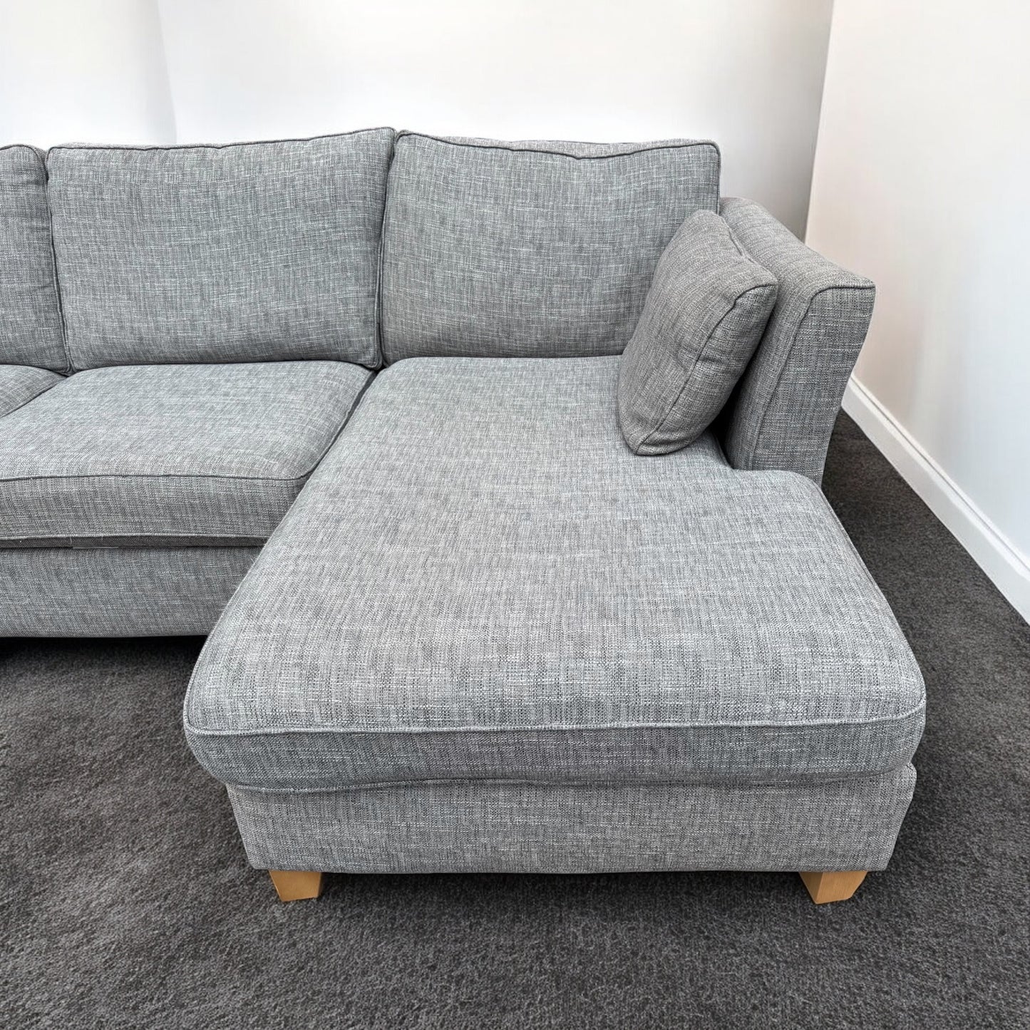 Next Heath Grey Corner Sofa