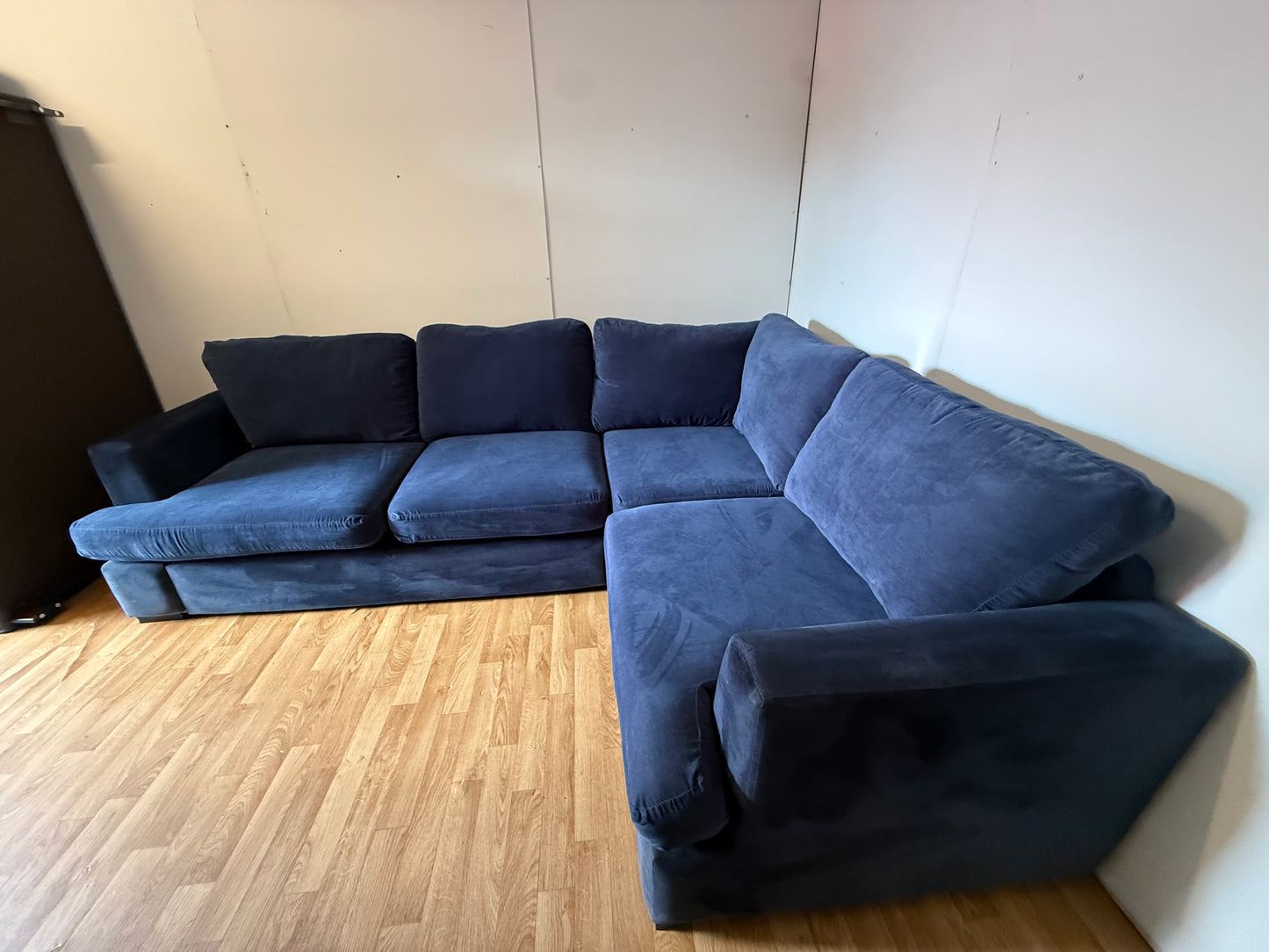 Blue DFS Corner Sofa