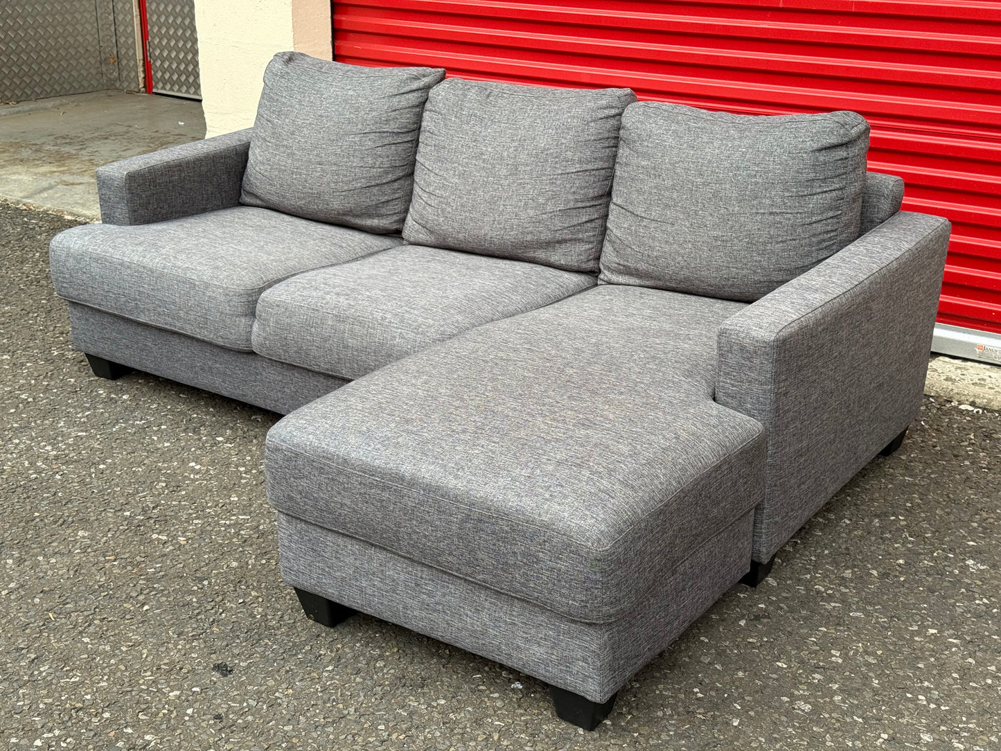 Light Grey Corner Sofa