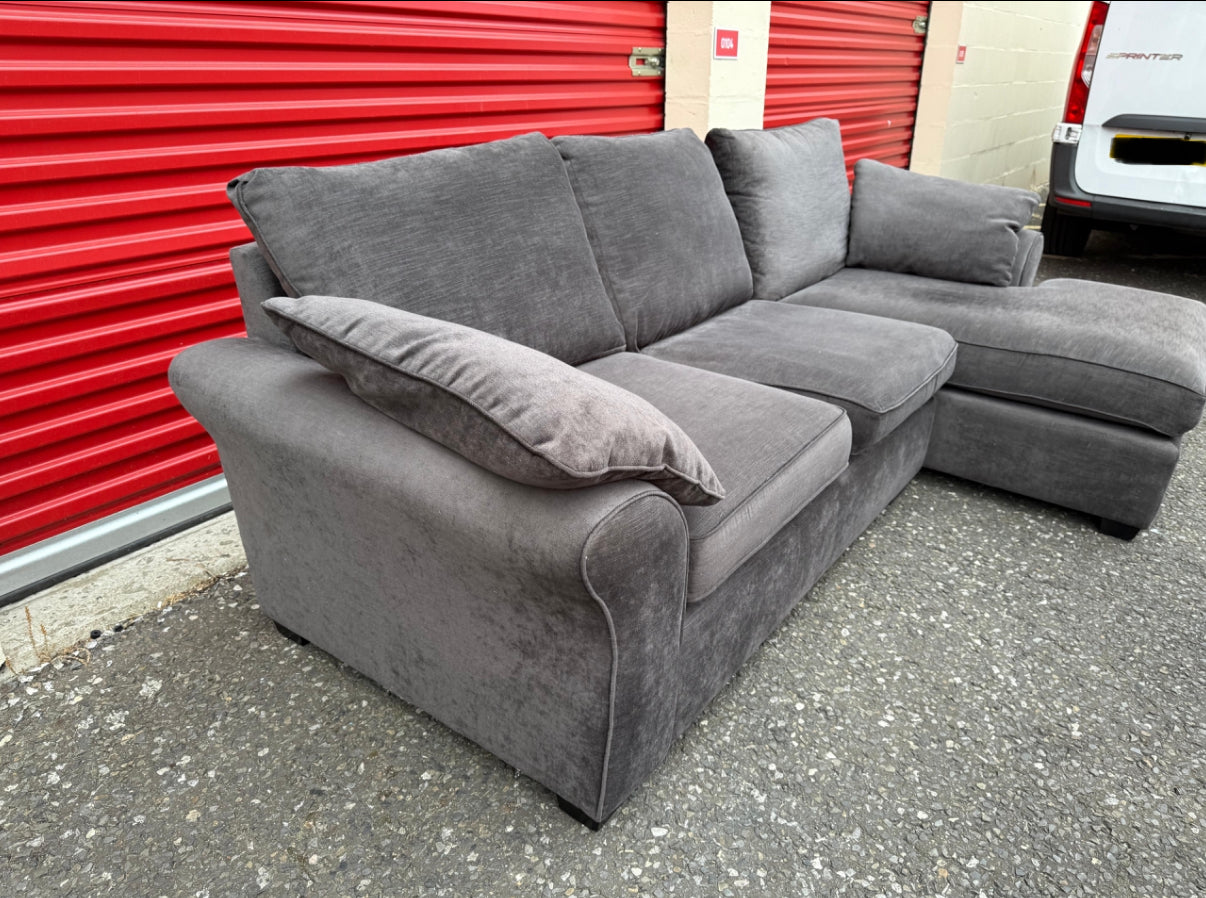 Grey NEXT Stamford Corner Sofa