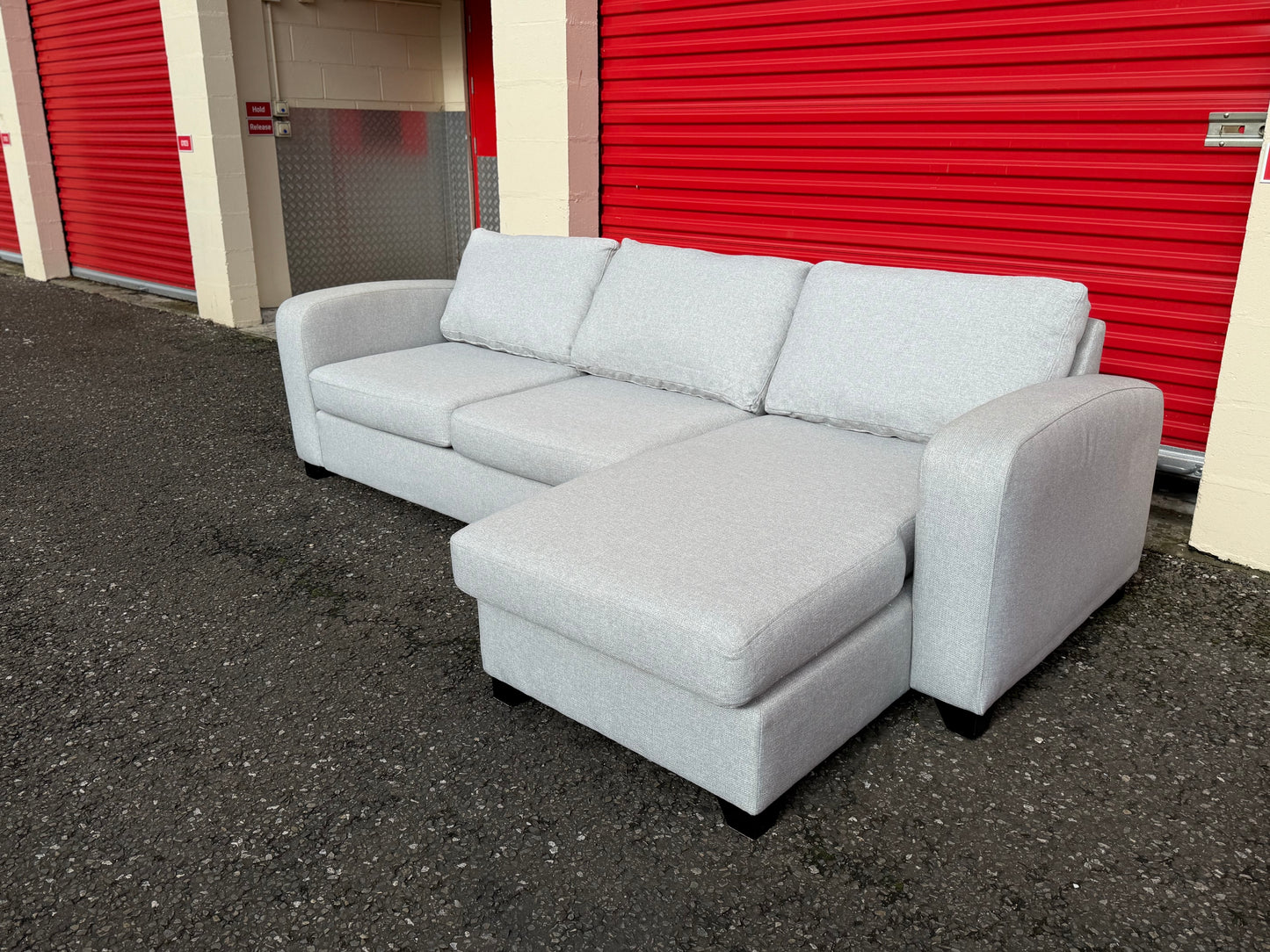 DFS Grey Corner Sofa