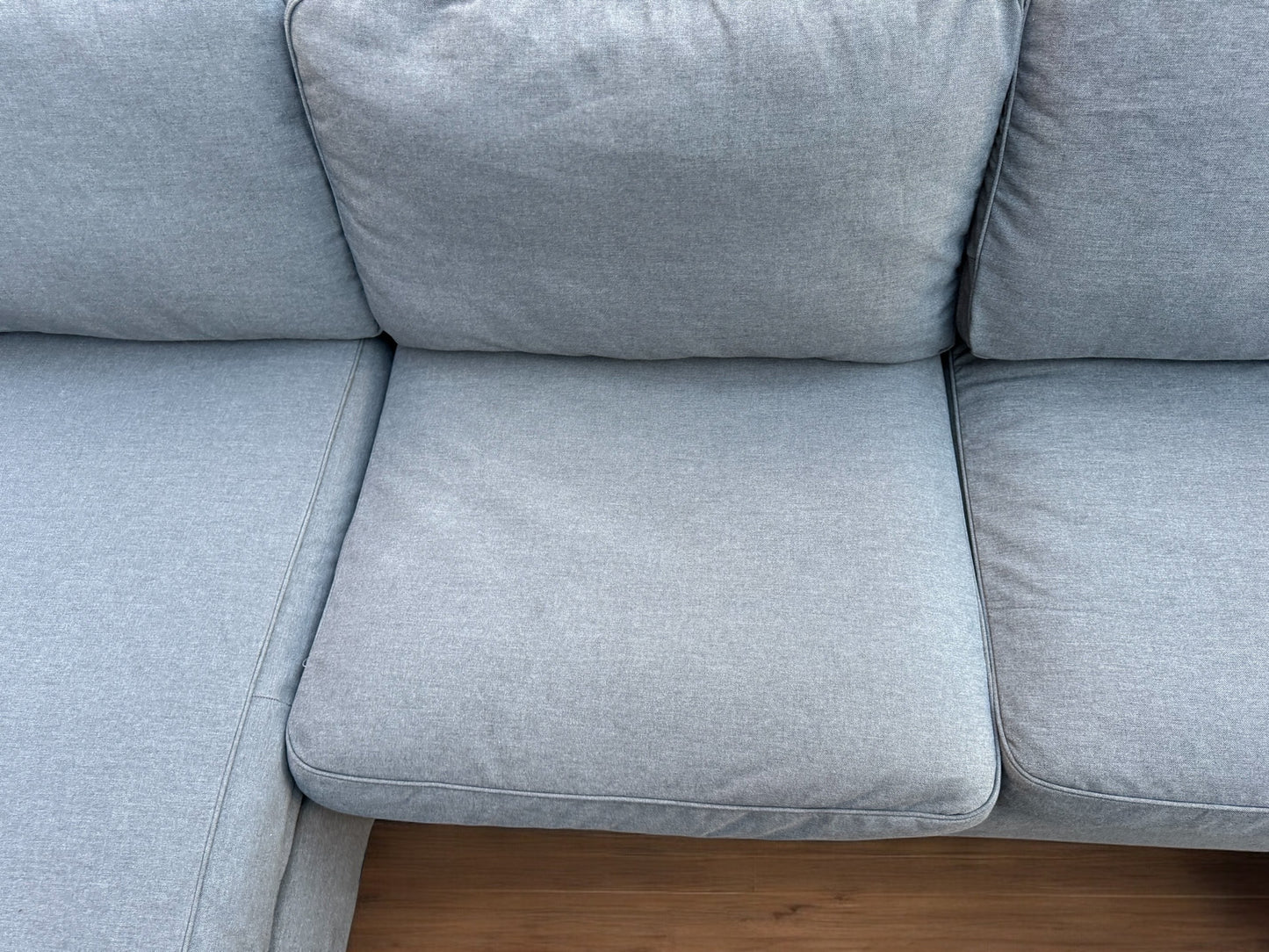 Grey IKEA L Shape Sofa