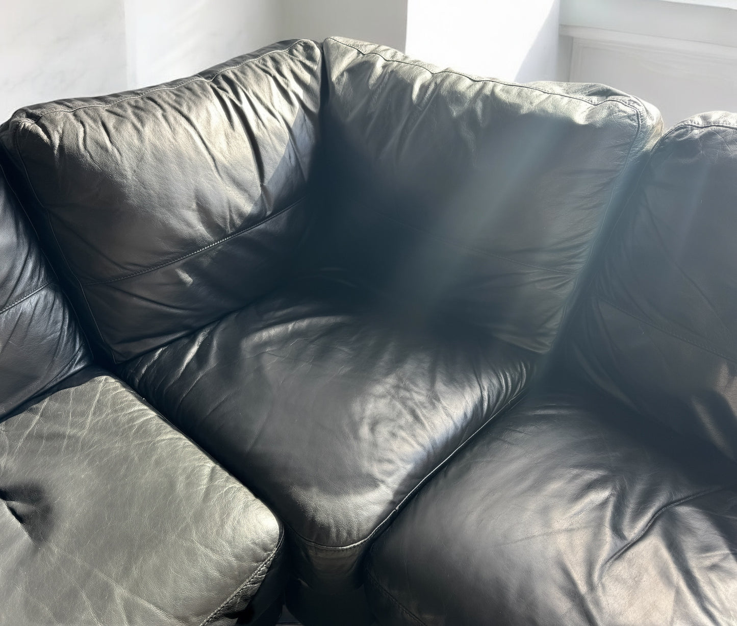 Genuine Leather Modular Sofa