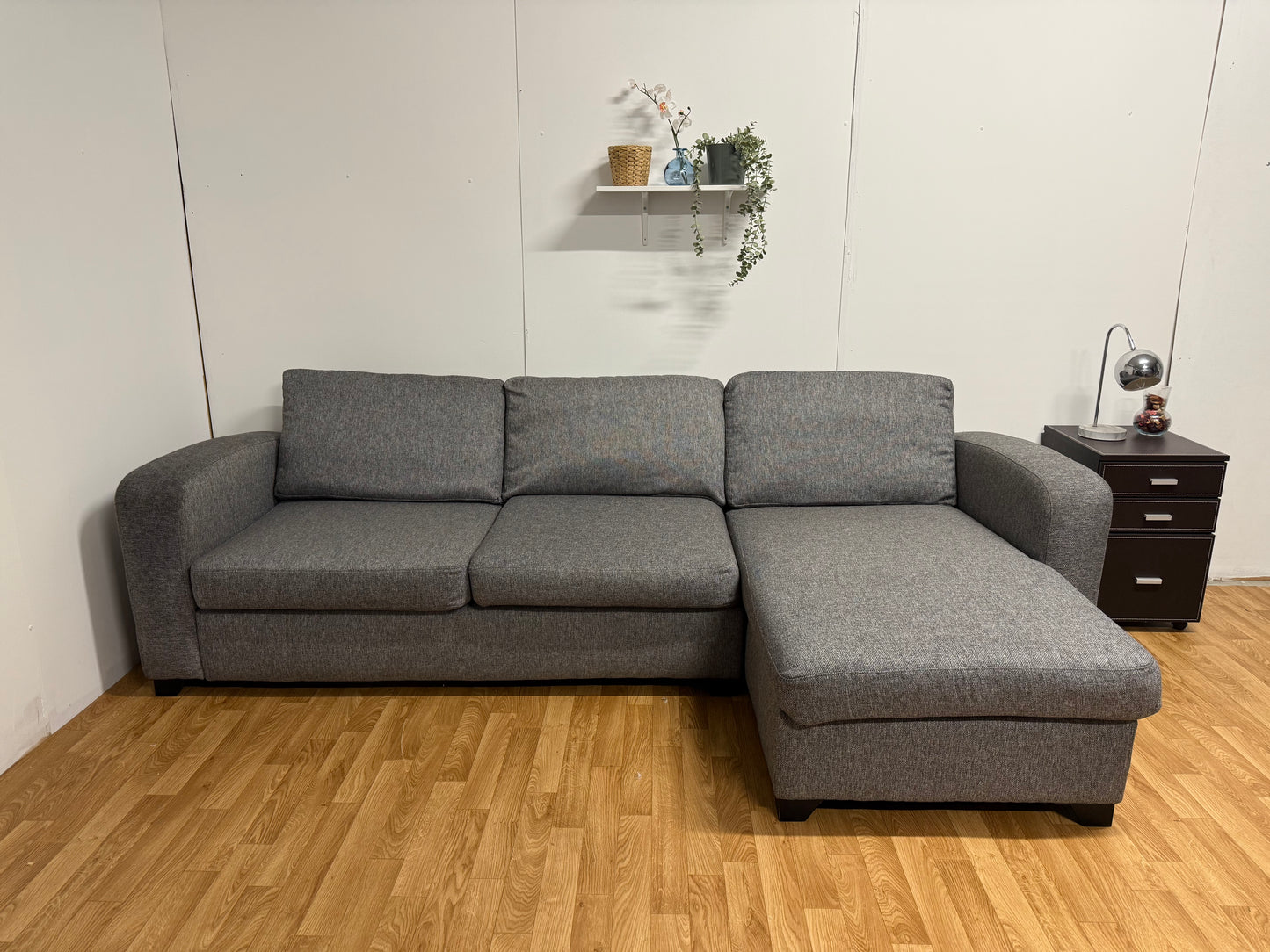 Medium Grey DFS Corner Sofa