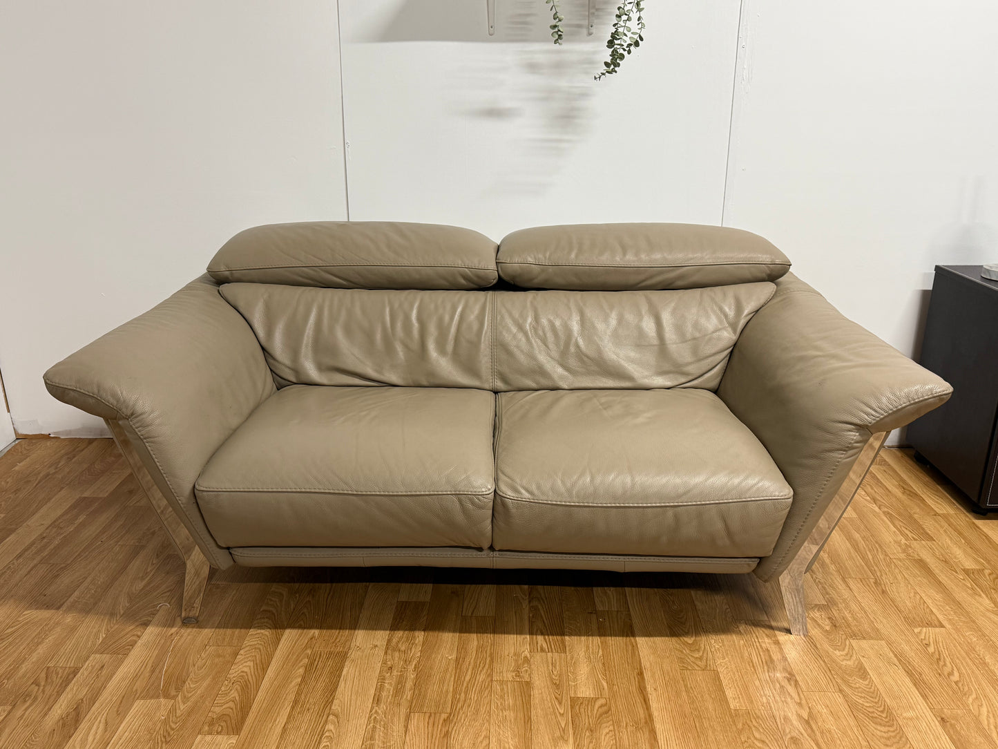 Italian Leather 2 Seater Sofa