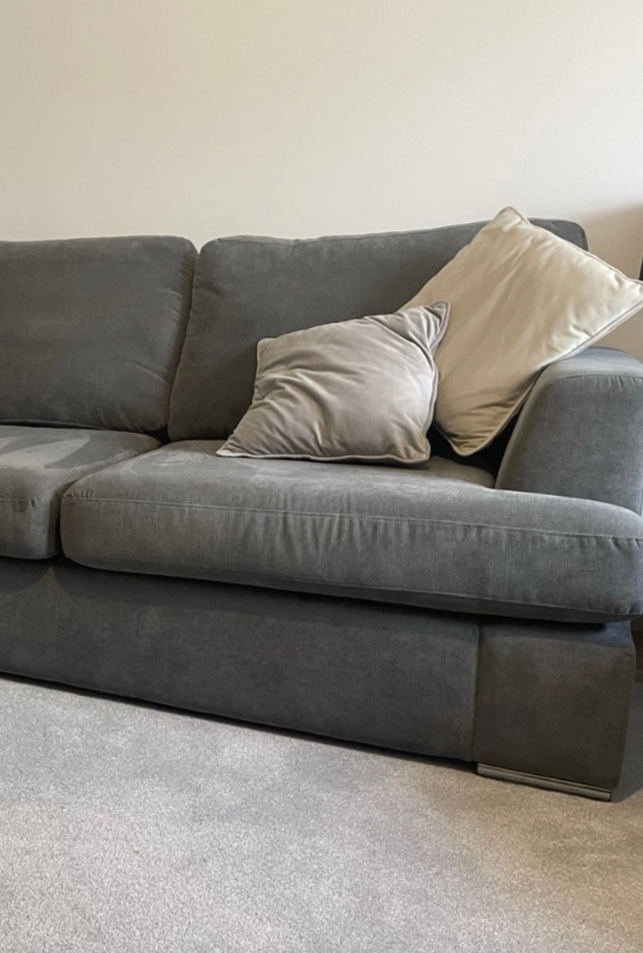 Grey DFS Freya Corner Sofa