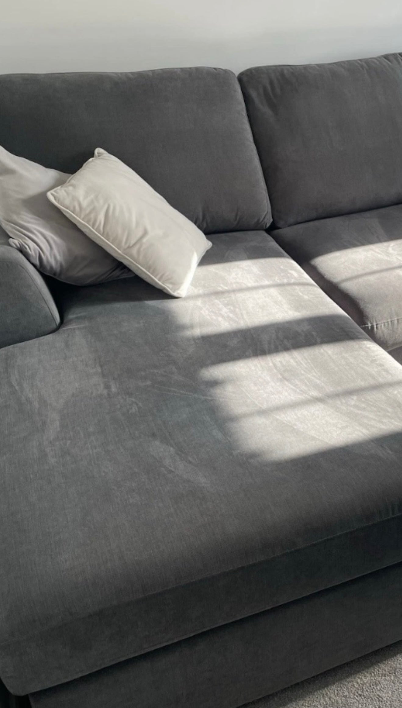 Grey DFS Freya Corner Sofa
